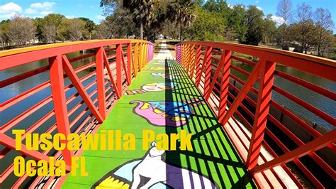 Tuscawilla Park Walking Tour Downtown Ocala Fl Youtube