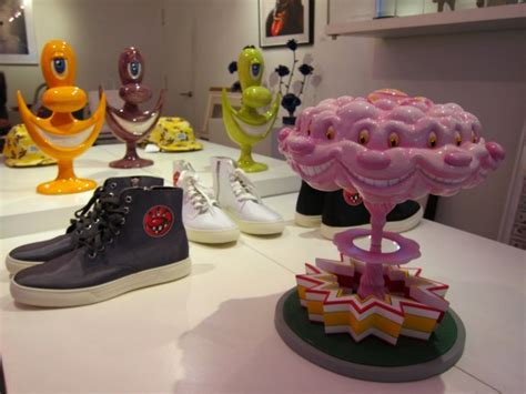 Kenny Scharf Art Donuts And Merchandise At Paul Kasmin Gallery In Nyc