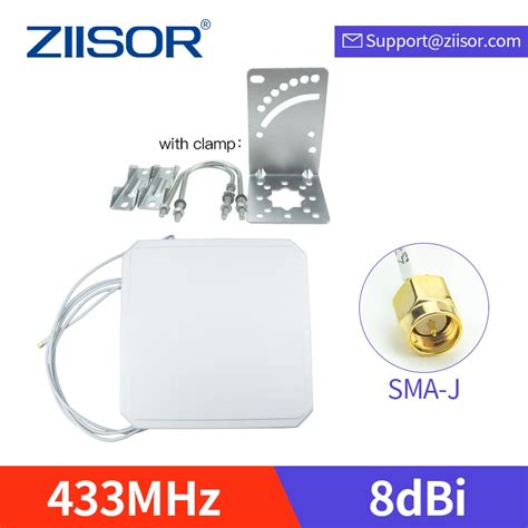 Antenne Lora à Gain élevé 433MHz 433M panneau directionnel SMA mâle