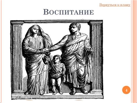 Воспитание детей в Древнем Риме - презентация онлайн
