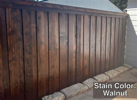 Stain Seal Fence King Mandeville Fence Company Fencing Contractor