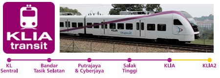 KLIA Transit ERL train services, fast commuter train between Kuala ...