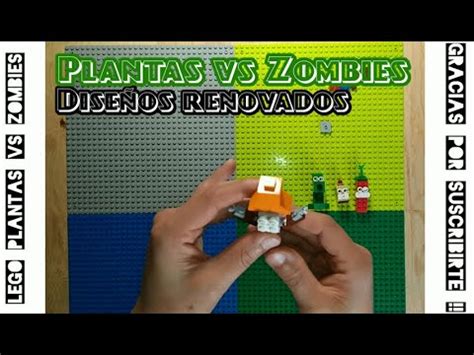 Cómo hacer muchas figuras de Plants vs Zombies con LEGO Muy fácil de