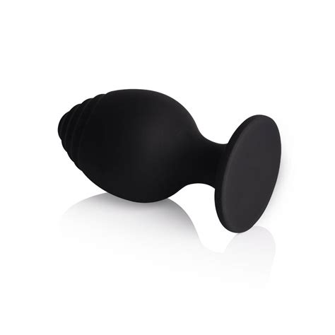 Plug Anal sem Vibrador em Silicone Médio Gui Preto Sex Shop Loja do