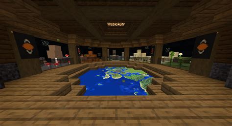 My new map room : r/Minecraft