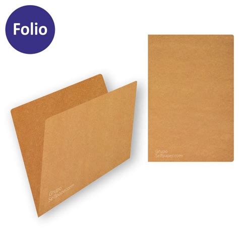 Subcarpetas Folio Cartulina Kraft Tabaco Marr N Gramos