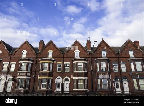 Row Terraced Council Houses In Hi Res Stock Photography And Images Alamy