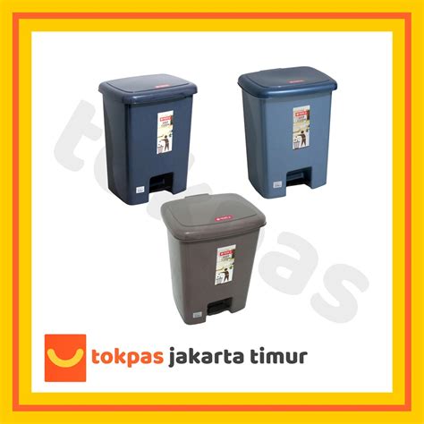 Jual Lion Star Tempat Sampah Injak Segi L Tong Sampah Injak Wadah