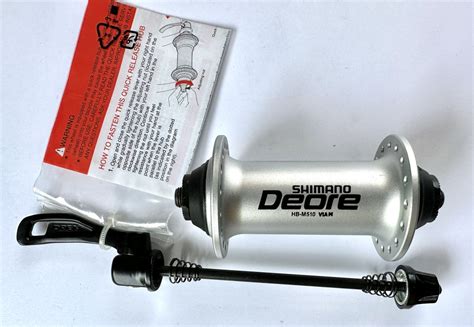 Shimano Deore Hb M Front Hub Hole Silver Ms M Sil