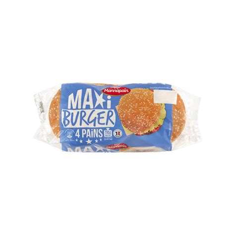 Mannapain Pain Hamburger Bas Prix Chez Aldi