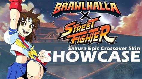 Brawlhalla Sakura Epic CROSSOVER Skin Showcase YouTube