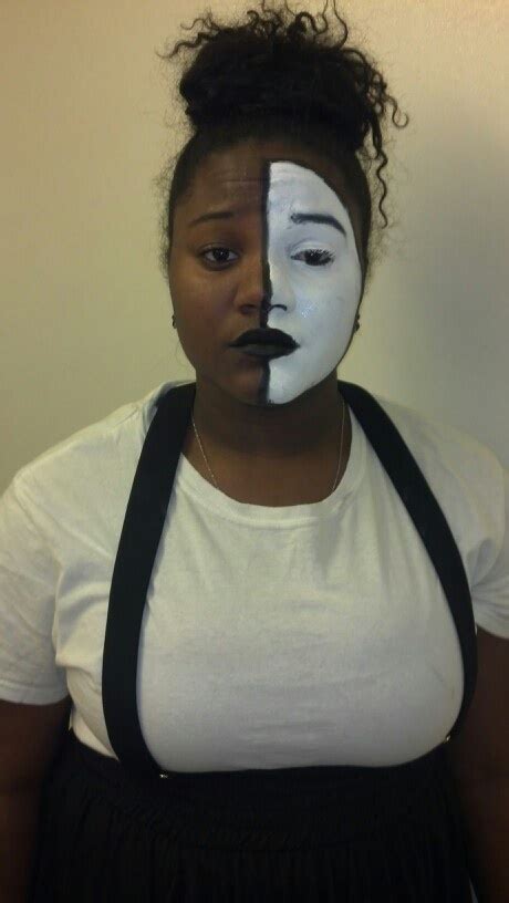 Pin On My Passion Dance Makeup Praise Dance Mime Makeup