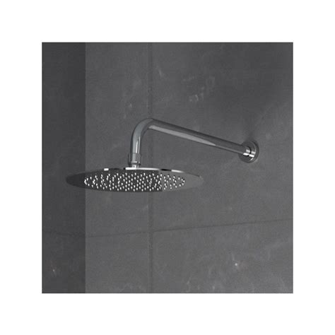 Soffione Doccia Acciaio Inox Ultrapiatto Tondo Da 30 Cm Cromato