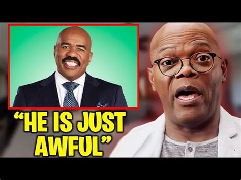 7 MINUTES AGO Samuel L Jackson REVEALS Why He Never LIKES Steve