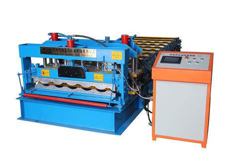 Glazed Step Tile Sheet Roofing Roll Forming Making Machine Metcoppo