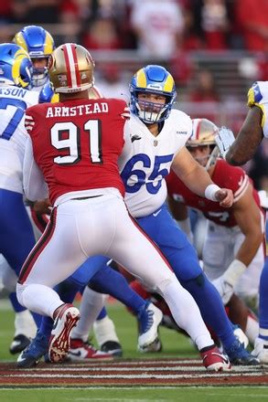 Los Angeles Rams Center Coleman Shelton Editorial Stock Photo Stock