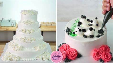 Layers Wedding Anniversary Cake Decorating Ideas And Cute Panda Cake