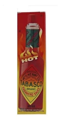 Tabasco Habanero Hot Forte 60ml Molho De Pimenta Americano MercadoLivre