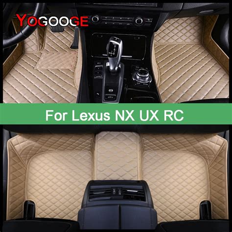 Yogooge Car Floor Mats For Lexus Nx Ux Rc T H H Rcf