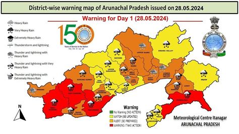 Imd Issues Red Alert For Heavy Rainfall In Arunachal Pradesh Key