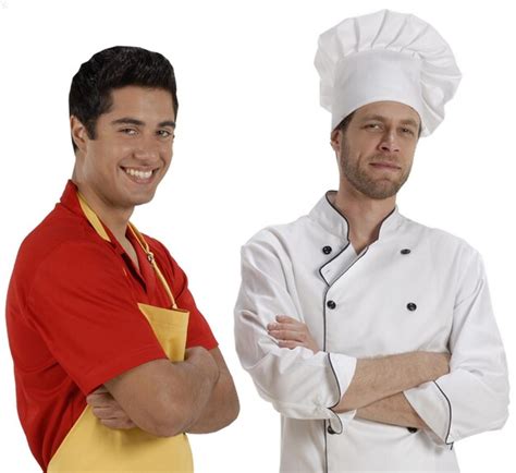 Premium Photo Two Chefs Standing Next To Each Other One Wearing A