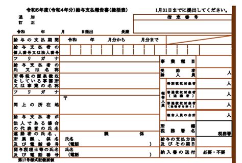 給与支払報告書と総括表の書き方徹底ガイド 給与計算ソフト マネーフォワード クラウド