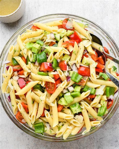 Lemon Summer Pasta Salad Joyfoodsunshine