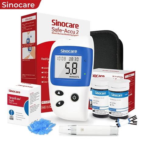 Sinocare Kit De Test De Glyc Mie Avec Bandelettes Test Et Avis