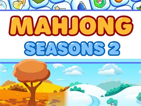 Mahjong Seasons Autumn And Winter Disfruta Online De Los Mejores