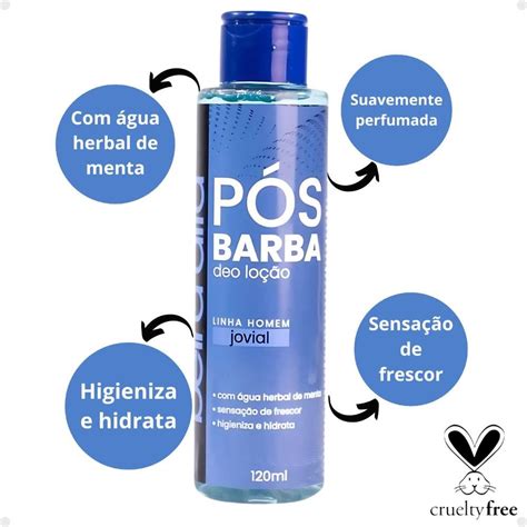 Deo Loção Beira Alta Pós Barba Homem Jovial 120ml 120ml