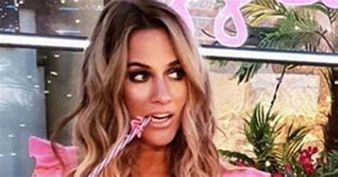 Caroline Flack Is Swimming In Sex Appeal With Teeny Minidress Throwback Daily Star