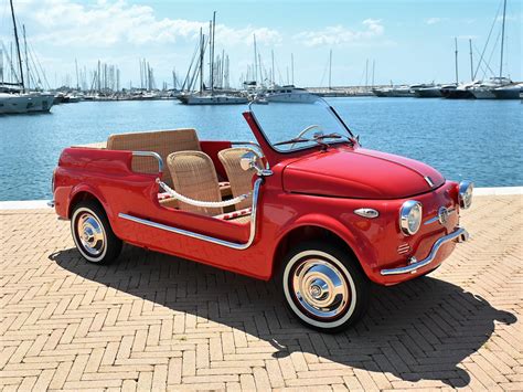 1975 Fiat 500 Giardiniera Jolly Sand Lots RM Sotheby S