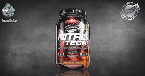 Nitrotech Lbs Lean Muscle Builder By Muscletech Protonic Nutrition