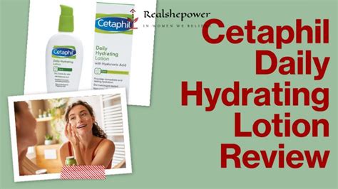 The Cetaphil Daily Hydrating Lotion Review