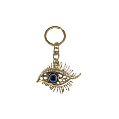 Μπρελόκ ματάκι με διαμαντάκια 4295-k - All-About-Keys.gr