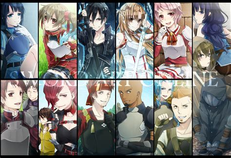 Silica Lisbeth Sachi Agil Klein Asuna Argo Sao