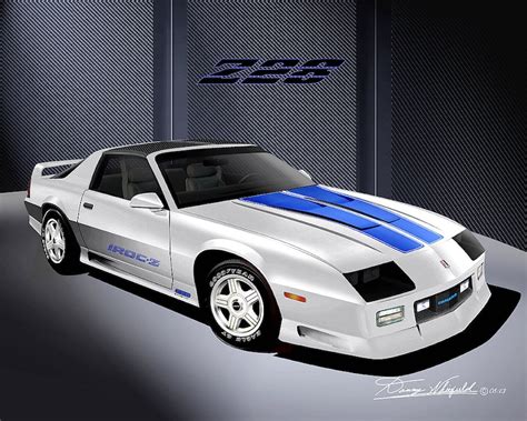 1987 1990 Chevrolet Camaro Art Prints By Danny Whitfield Comes In 8