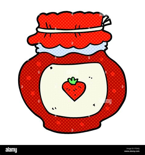 Freehand Drawn Cartoon Jam Jar Stock Vector Image And Art Alamy