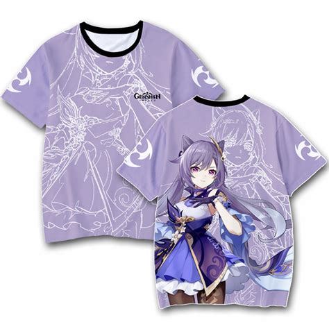 Nowy M Ski T Shirt Koszulka Anime Genshin Impact Allegro Pl