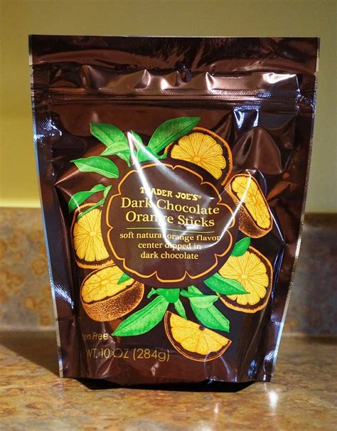 Exploring Trader Joe's: Trader Joe's Dark Chocolate Orange Sticks