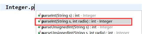 Integer Parseint Integer Parseint Csdn