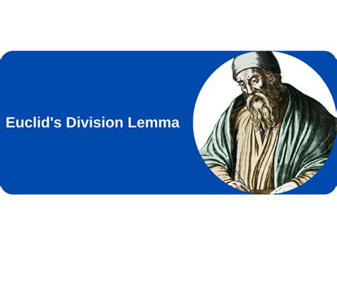 Euclid S Division Lemma