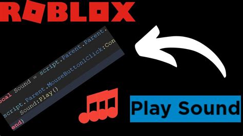 How To Make A Sound Play When You Press A Button Roblox Studio