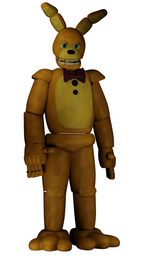 Fnaf Movie Springbonnie Test Render By Banimationss On Deviantart