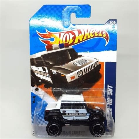 Jual Hot Wheels Hw Main Street Hummer H2 Sut Police By Mattel Shopee Indonesia