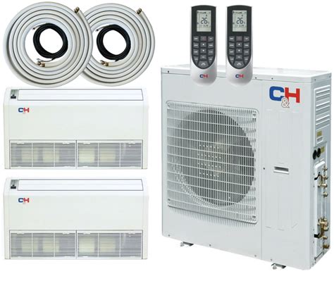 Buy Cooperandhunter Dual Zone 24 000 Btu Cover 1500 Sq Ft 20 Seer 12k12k