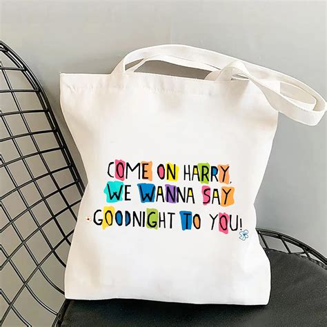 Singer Lyrics Inspired Tote Bag Album Gift Singer Version Gift Singer’s