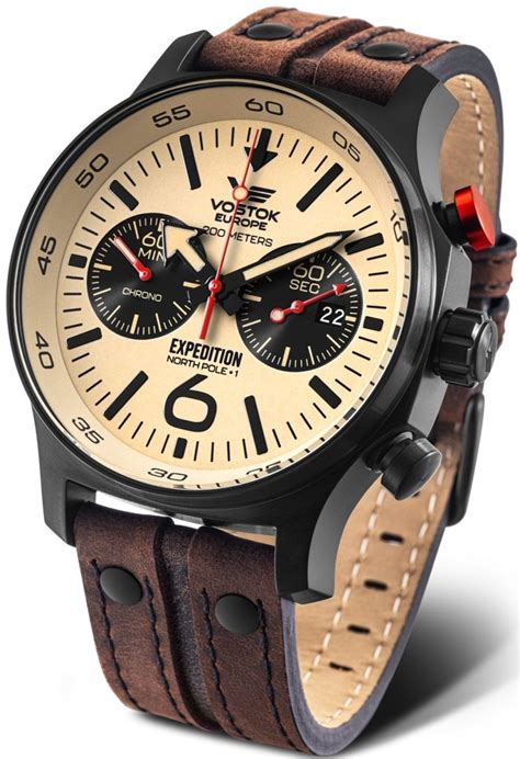 Vostok Europe Expediton North Pole 1 Chrono Line 6S21 595C644 Helveti Eu