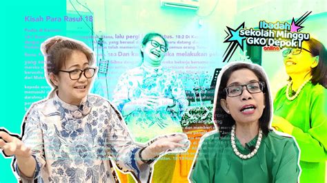 Ibadah Sekolah Minggu Gko Jemaat Depok Oktober Youtube