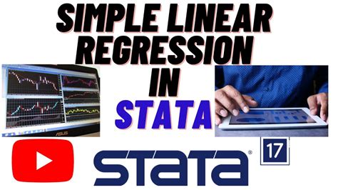 How To Perform Simple Linear Regression In Stata Youtube